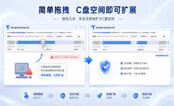 彦安C盘扩容无损分区大师用户手册